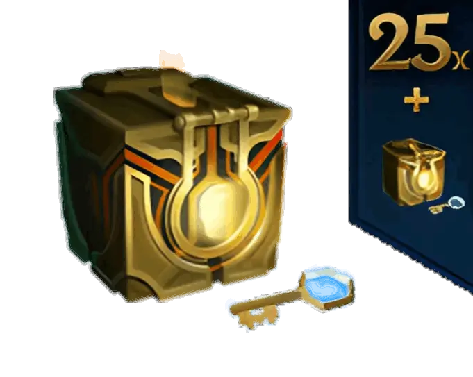 25 Masterwork Chests & Keys + 3 Bonus Sets Lol Shop