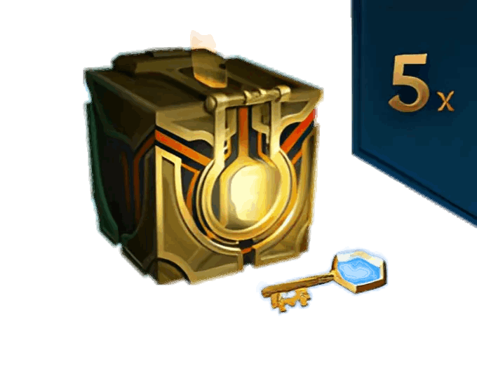 5 Masterwork Chests & Keys Lol Shop