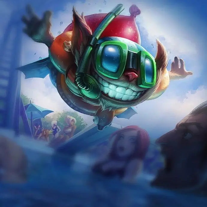 Pool Party Ziggs Lol Shop